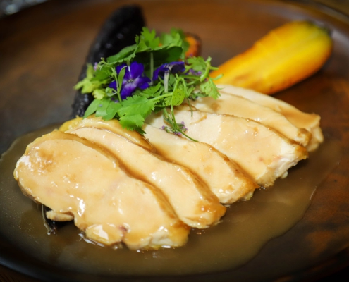 Gastronomades 2021 - Plat: poulet foin