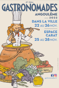 Affiche des Gastronomades 2022